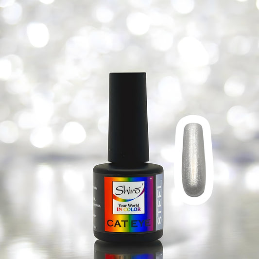 Gel Polish Cat Eye STEEL - HEMA & TPO FREE - 7ml