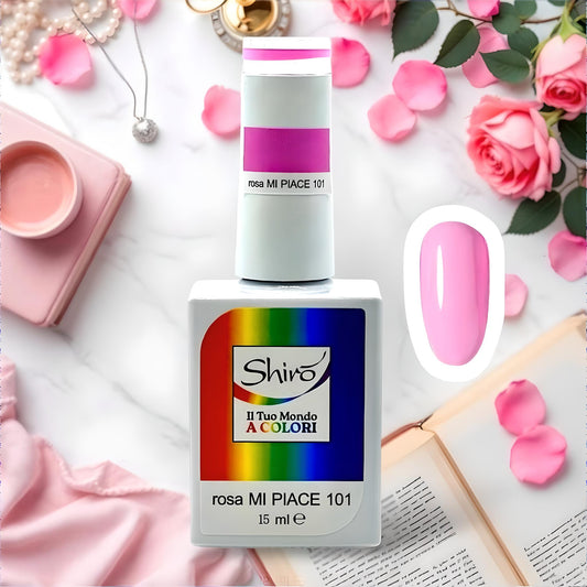 Gel Polish Rosa MI PIACE 101 - TPO FREE- 15ml
