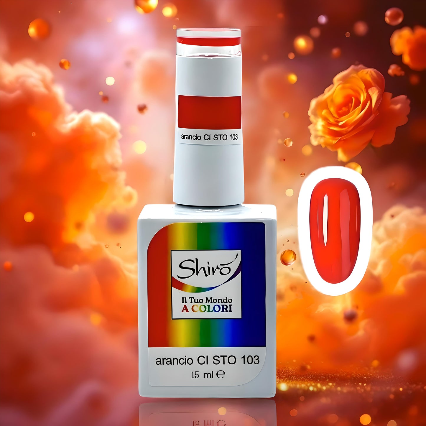 Gel Polish Arancio CI STO 103 - TPO FREE - 15ml