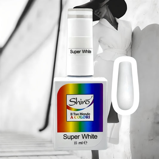GEL POLISH SUPER WHITE - 15ml