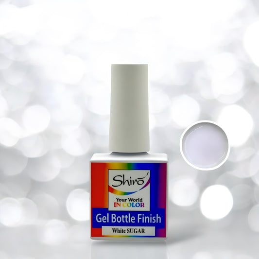 Gel Polish Finish WHITE SUGAR 001 - HEMA & TPO FREE - 12ml