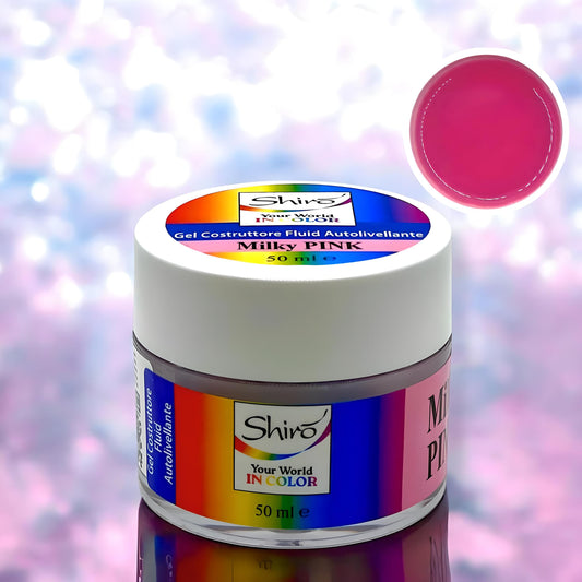 Gel MILKY PINK 007 autolivellante - HEMA & TPO FREE - 50ml