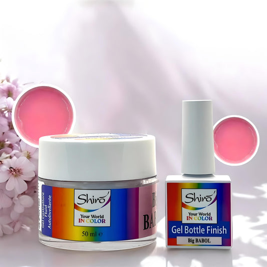 KIT BIG BABOL 006 – Gel Costruttore Autolivellante 50ml + Gel Polish Finish 12ml - HEMA & TPO FREE