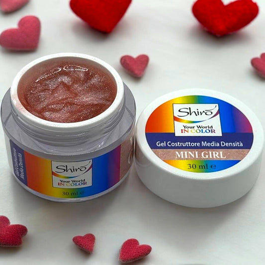 Gel Costruttore Media Densità MINI GIRL (con glitter) - HEMA & TPO FREE - 30ml