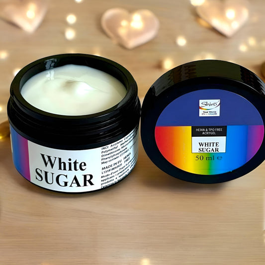 Acrygel WHITE SUGAR - HEMA & TPO FREE - 50 ml