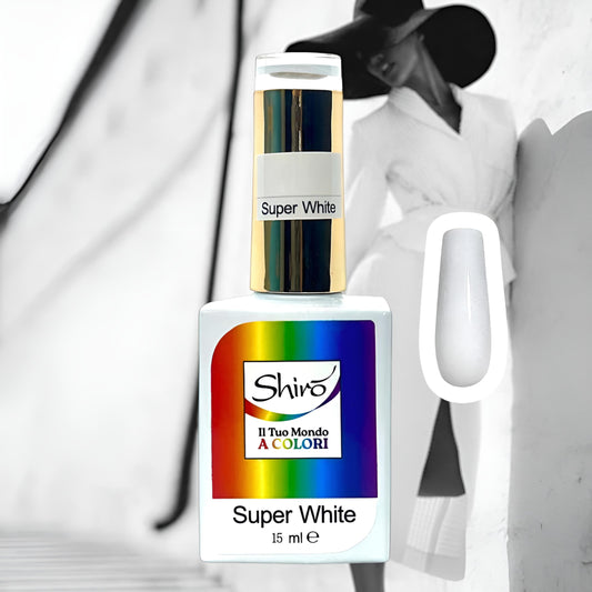GEL POLISH SUPER WHITE - 15ml