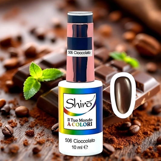 Gel Polish 506 Cioccolato (con glitter) 10ml