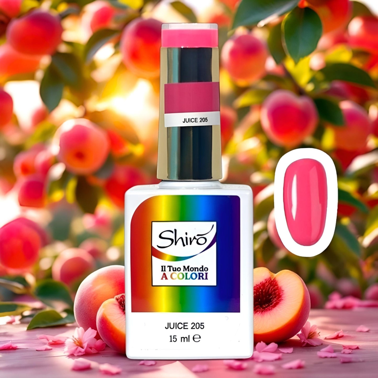 Gel Polish JUICE 205 - TPO FREE - 15ml