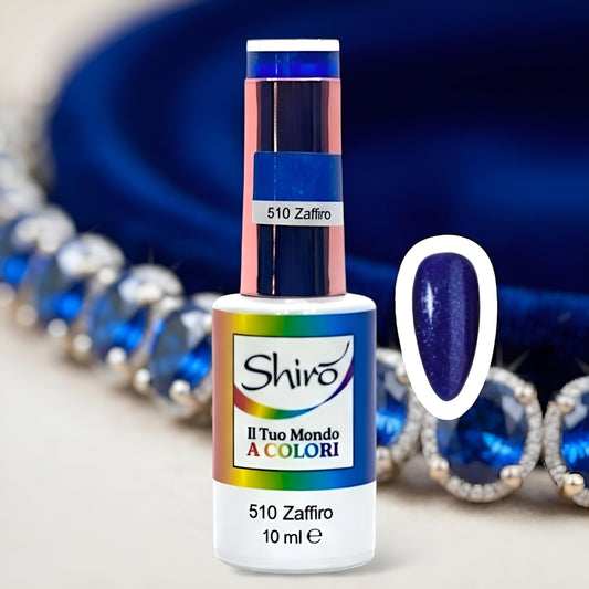 Gel Polish 510 Zaffiro (con glitter) - TPO FREE - 10ml