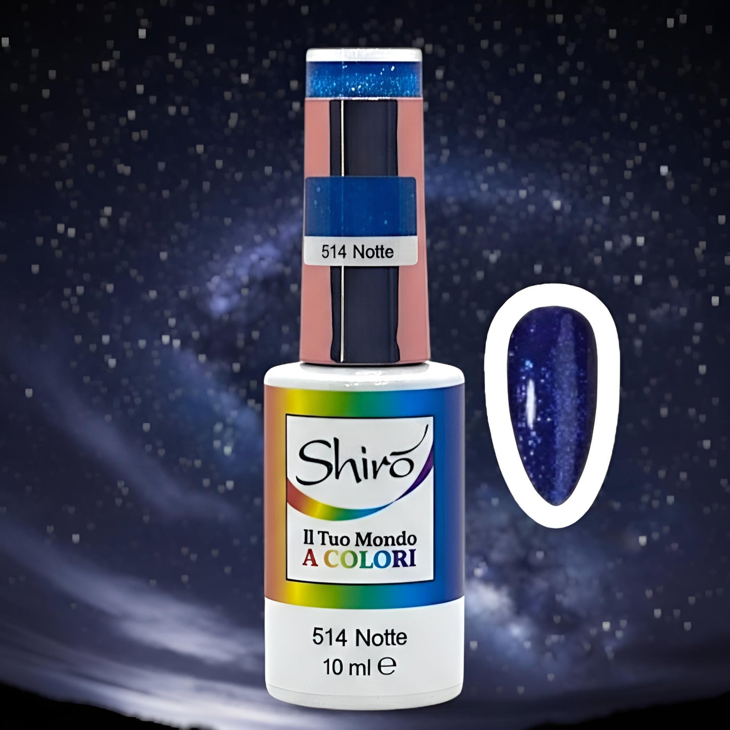 Kit Collezione Gel Polish (con glitter) “ NOVEMBRE CON LE STELLE” - TPO FREE - 8x10ml
