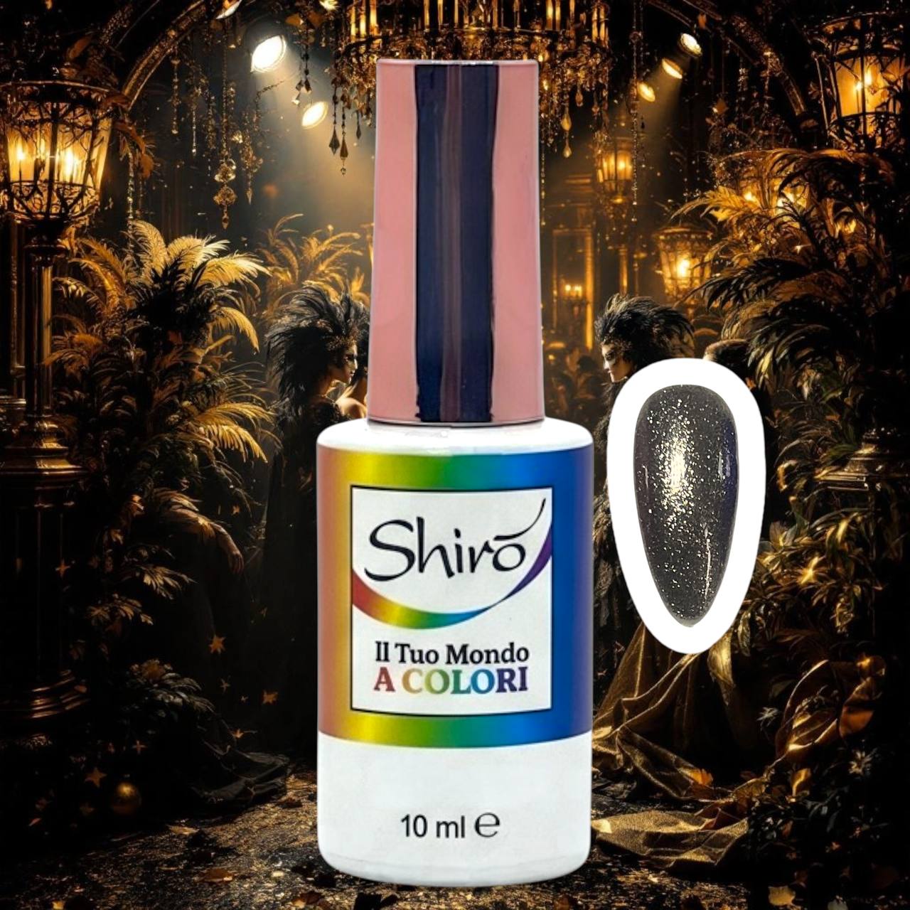 Kit Collezione Gel Polish (con glitter) “MAGIA DI DICEMBRE” - TPO FREE - 7x10ml