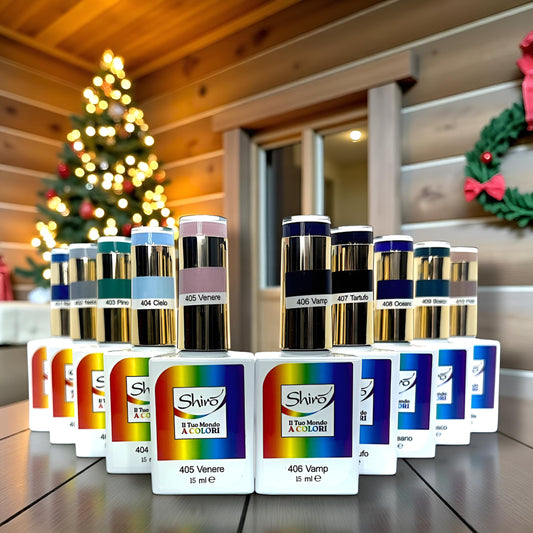 Kit Collezione Gel Polish “INVERNO ELEGANTE” - TPO FREE - 10x15ml