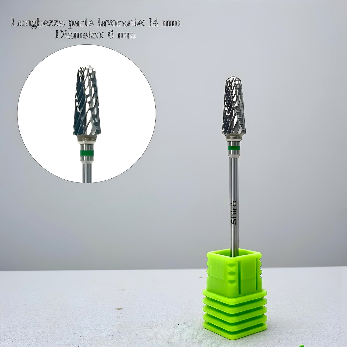 Punta in Carburo di Tungsteno Rimozione C – Punta Verde Extra Grossa "XL"