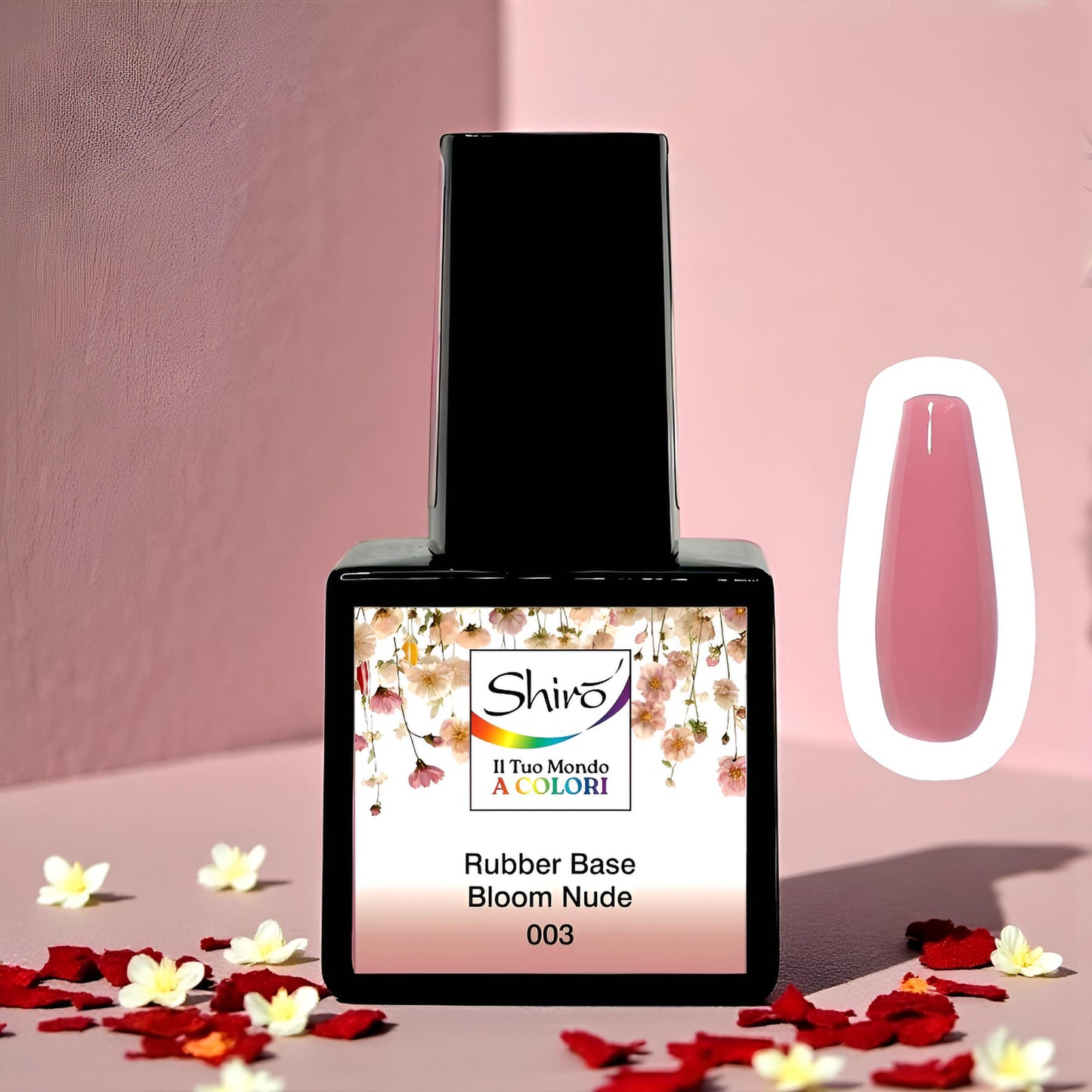Rubber Base Bloom Nude 003 - HEMA & TPO FREE - 15ml