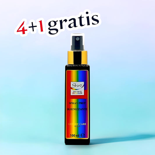 Spray Prep Igienizzante Mirtillo – HEMA & TPO FREE – 100 ml (4 + 1 gratis)