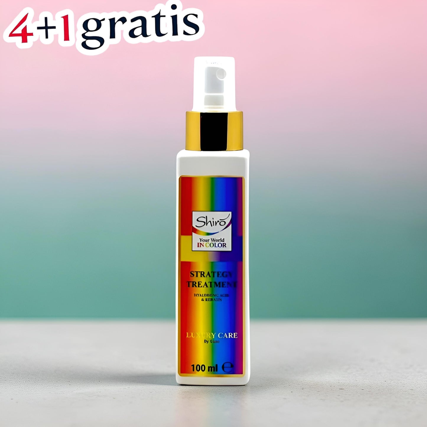 Spray Strategy Treatment Acido Ialuronico & Cheratina – HEMA & TPO FREE – 100 ml (4+1 gratis)