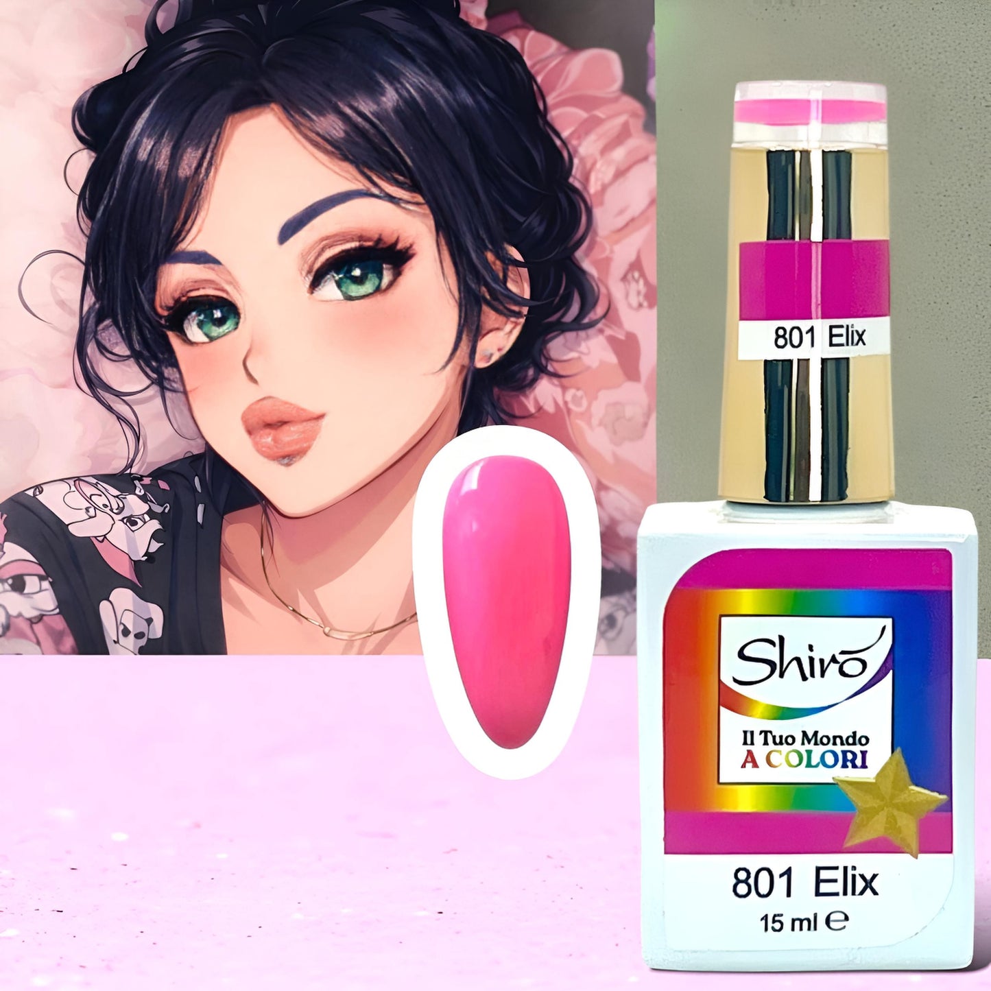 Kit Collezione Gel Polish “Donne Uniche 2026” – TPO FREE – 53×15 ml