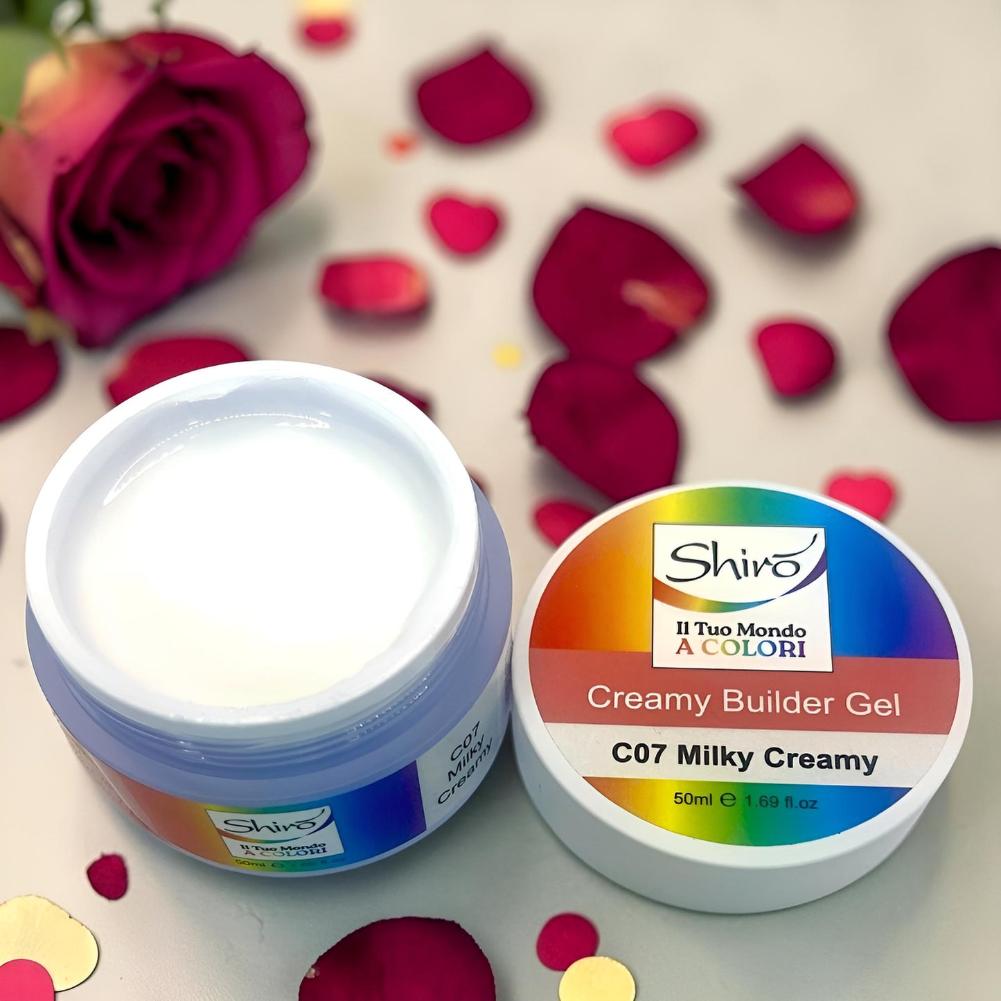 Creamy Builder Gel C07 Milky Creamy - 50 ml