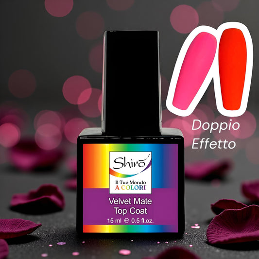 Top Coat Velvet & Matt – Doppio Effetto – 15 ml